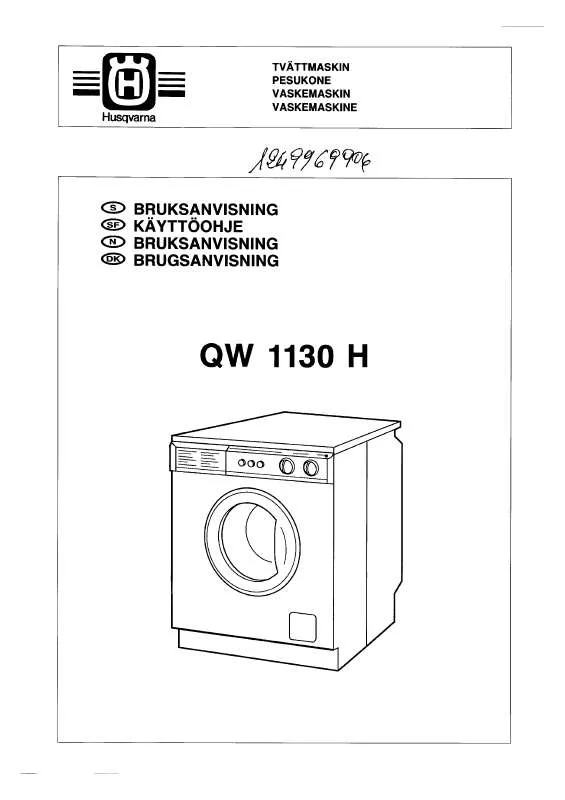 Mode d'emploi HUSQVARNA QW1130H