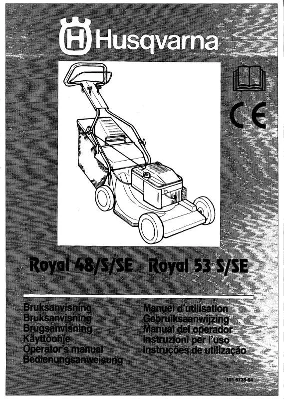 Mode d'emploi HUSQVARNA ROYAL 48 S