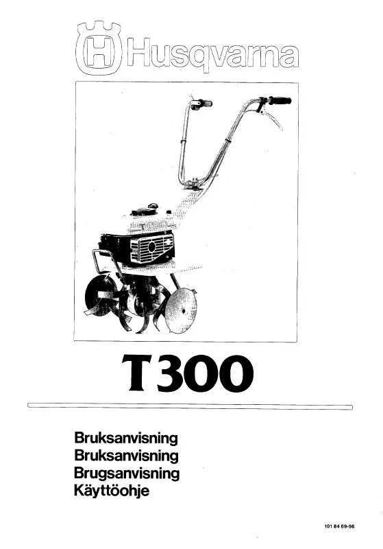 Mode d'emploi HUSQVARNA T300