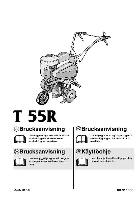 Mode d'emploi HUSQVARNA T55 R