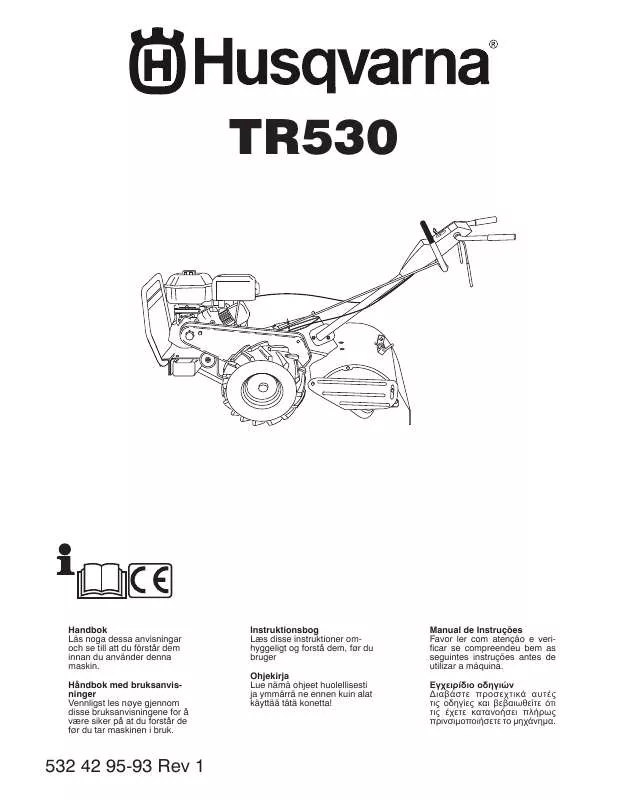 Mode d'emploi HUSQVARNA TR530