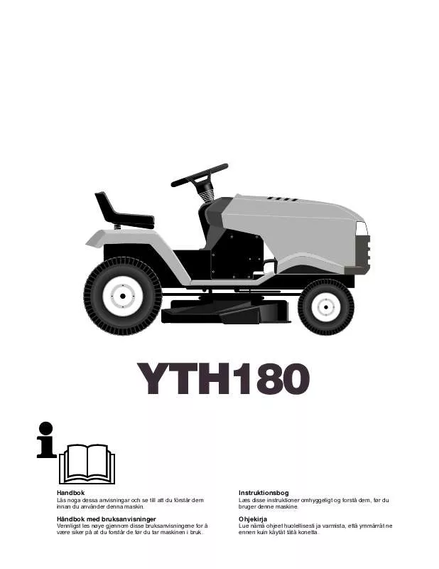 Mode d'emploi HUSQVARNA YTH 180