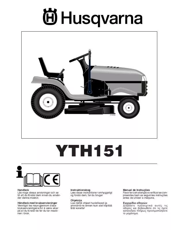 Mode d'emploi HUSQVARNA YTH 151