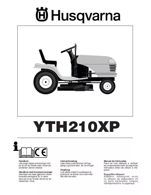 Mode d'emploi HUSQVARNA YTH 201 XP