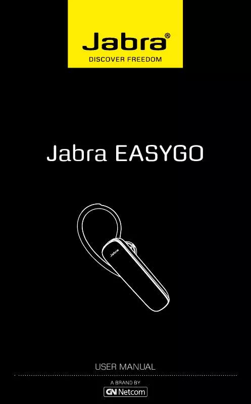 Mode d'emploi JABRA EASYGO