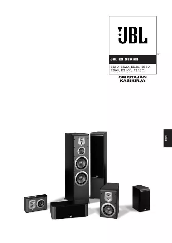 Mode d'emploi JBL ES10 [ES10]