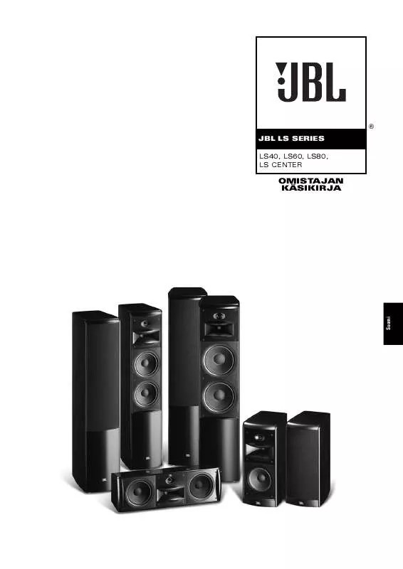 Mode d'emploi JBL LS CENTER (220-240V)