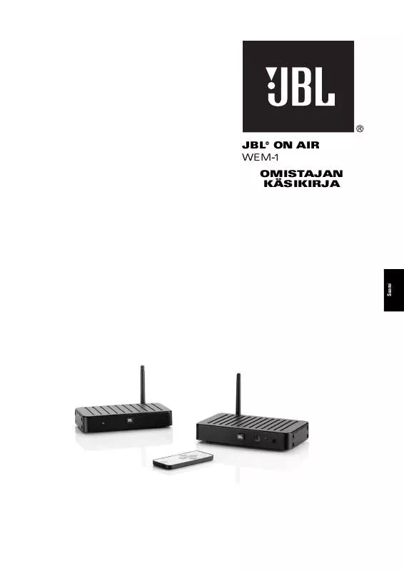 Mode d'emploi JBL WEM-1 (120V)