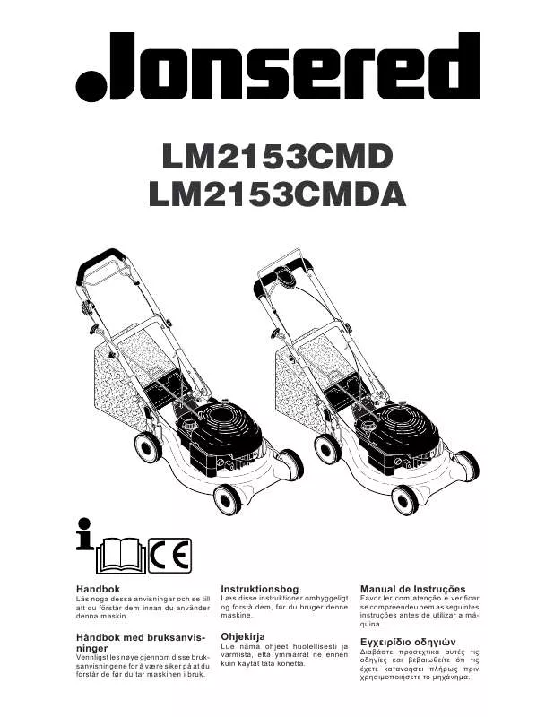 Mode d'emploi JONSERED LM 2153 CMD