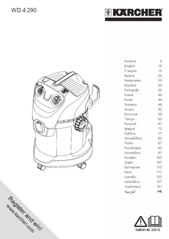 Mode d'emploi KARCHER WD 3300 M