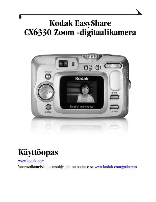 Mode d'emploi KODAK CX6330