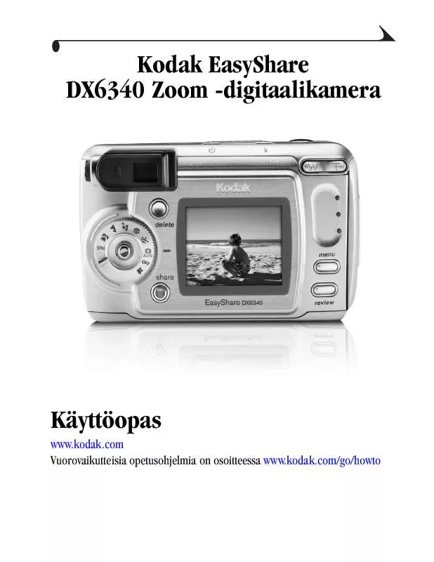 Mode d'emploi KODAK DX6340