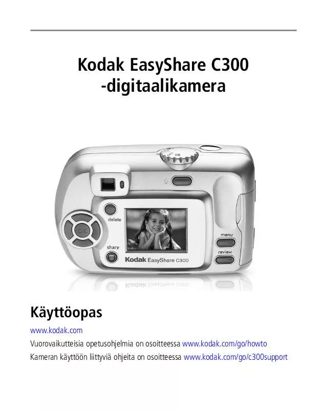 Mode d'emploi KODAK EASYSHARE C300