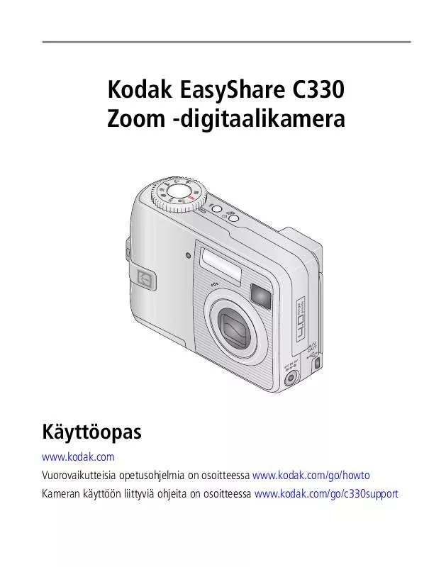 Mode d'emploi KODAK EASYSHARE C330