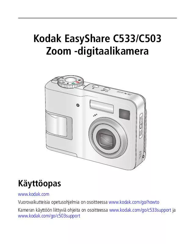 Mode d'emploi KODAK EASYSHARE C503