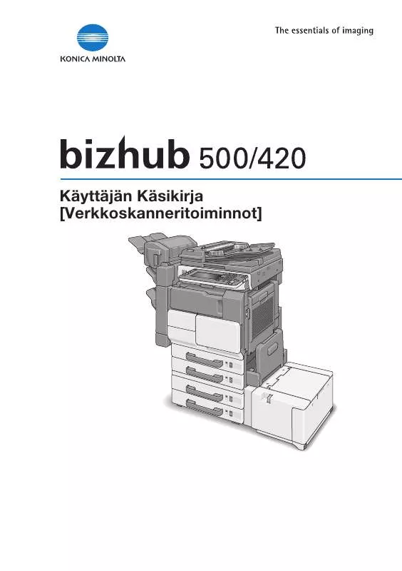 Mode d'emploi KONICA MINOLTA BIZHUB 500