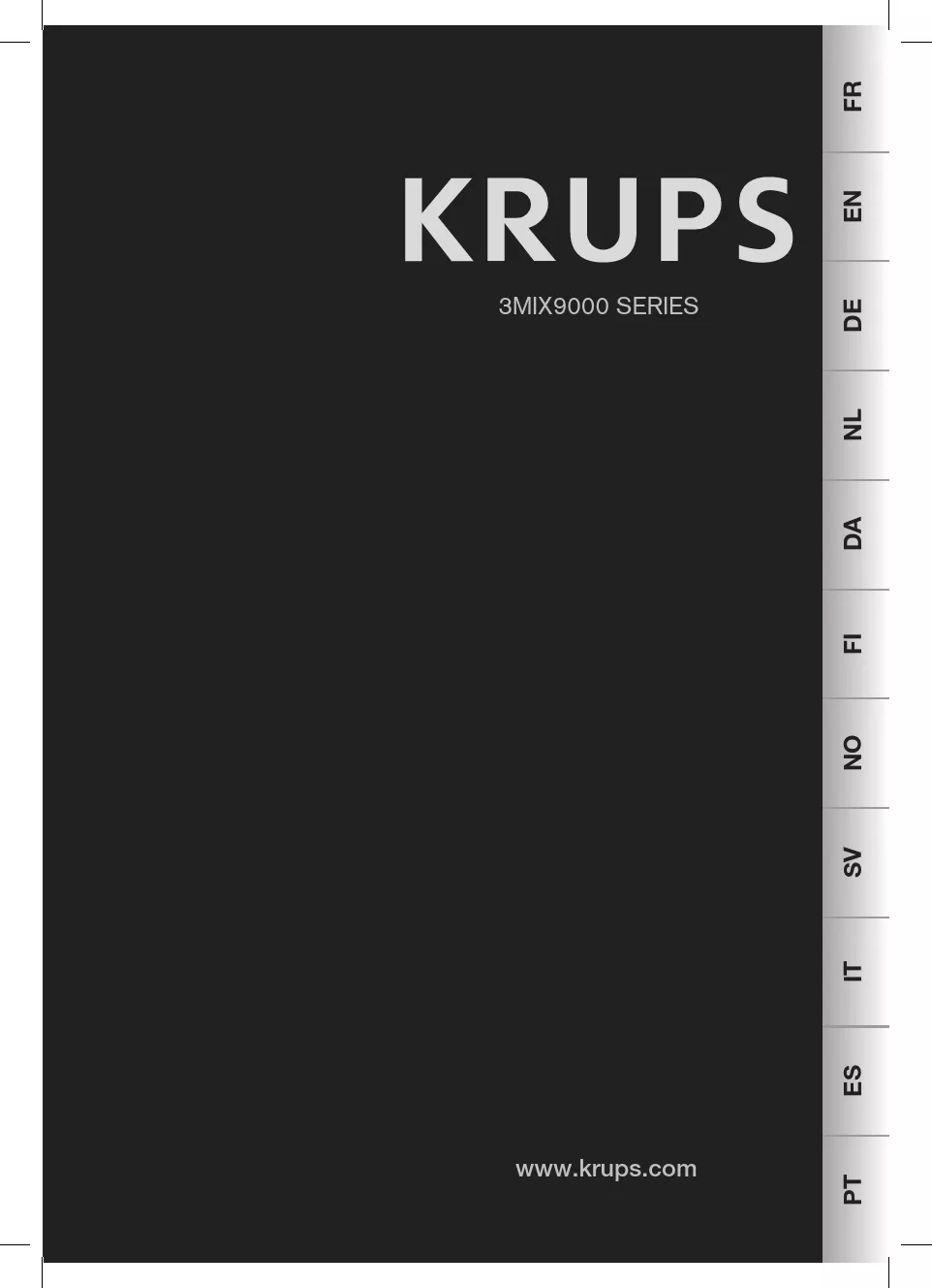 Mode d'emploi KRUPS GN 9011