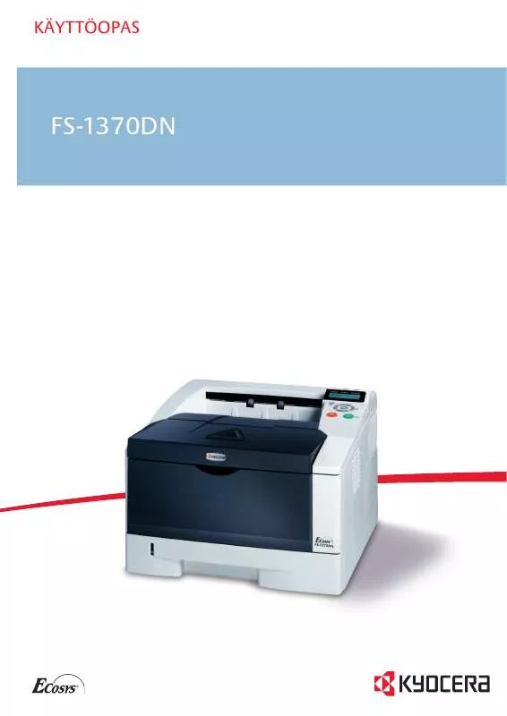 Mode d'emploi KYOCERA FS-1370DN