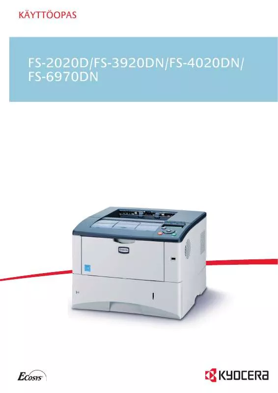 Mode d'emploi KYOCERA FS-2020D