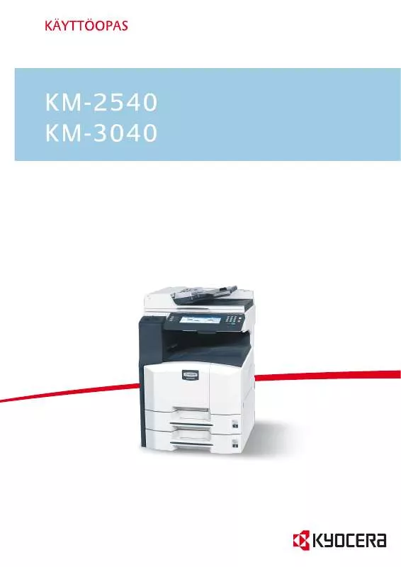 Mode d'emploi KYOCERA KM-3040