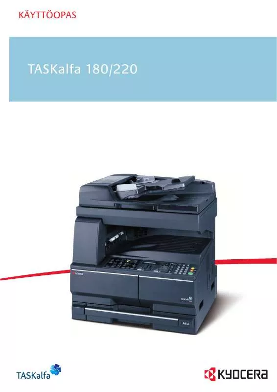 Mode d'emploi KYOCERA TASKALFA 180