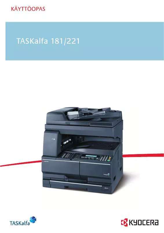 Mode d'emploi KYOCERA TASKALFA 181