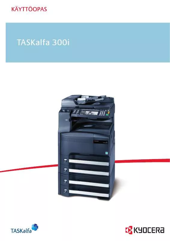 Mode d'emploi KYOCERA TASKALFA 300I