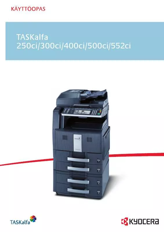 Mode d'emploi KYOCERA TASKALFA 500CI