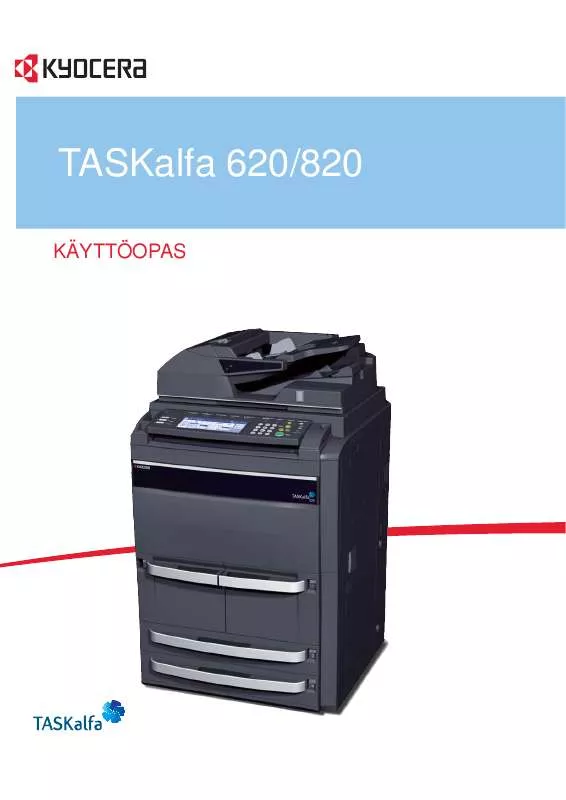 Mode d'emploi KYOCERA TASKALFA 620