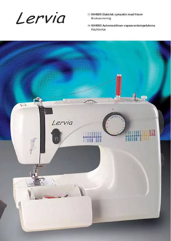 Mode d'emploi LERVIA KH 4000 AUTOMATIC FREE-ARM SEWING MACHINE