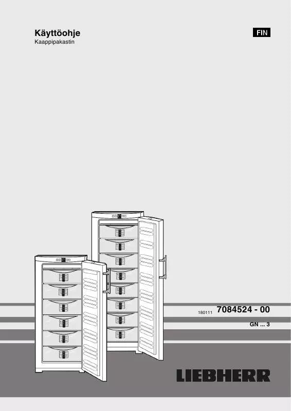 Mode d'emploi LIEBHERR GN 3613 COMFORT NOFROST