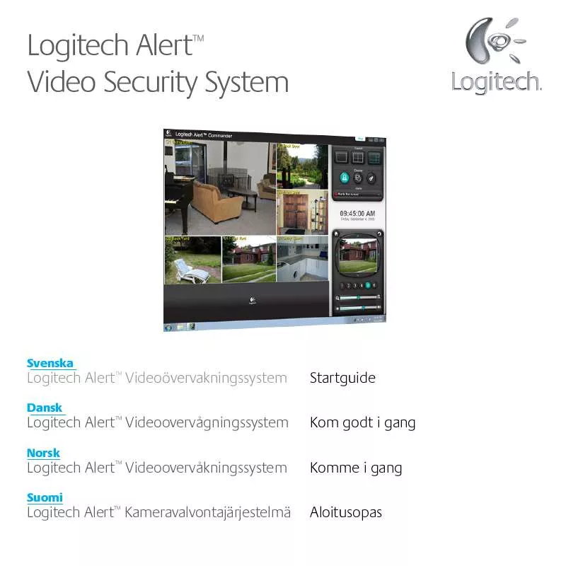 Mode d'emploi LOGITECH ALERT 750E