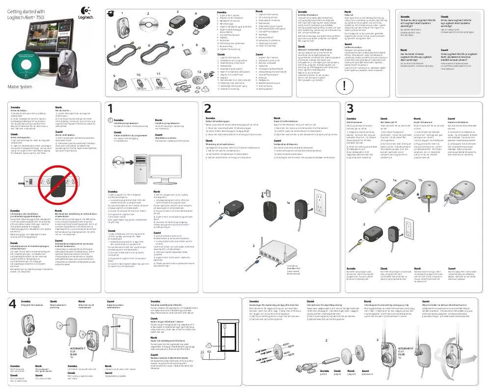 Mode d'emploi LOGITECH ALERT 750I