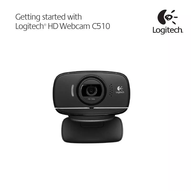 Mode d'emploi LOGITECH C510