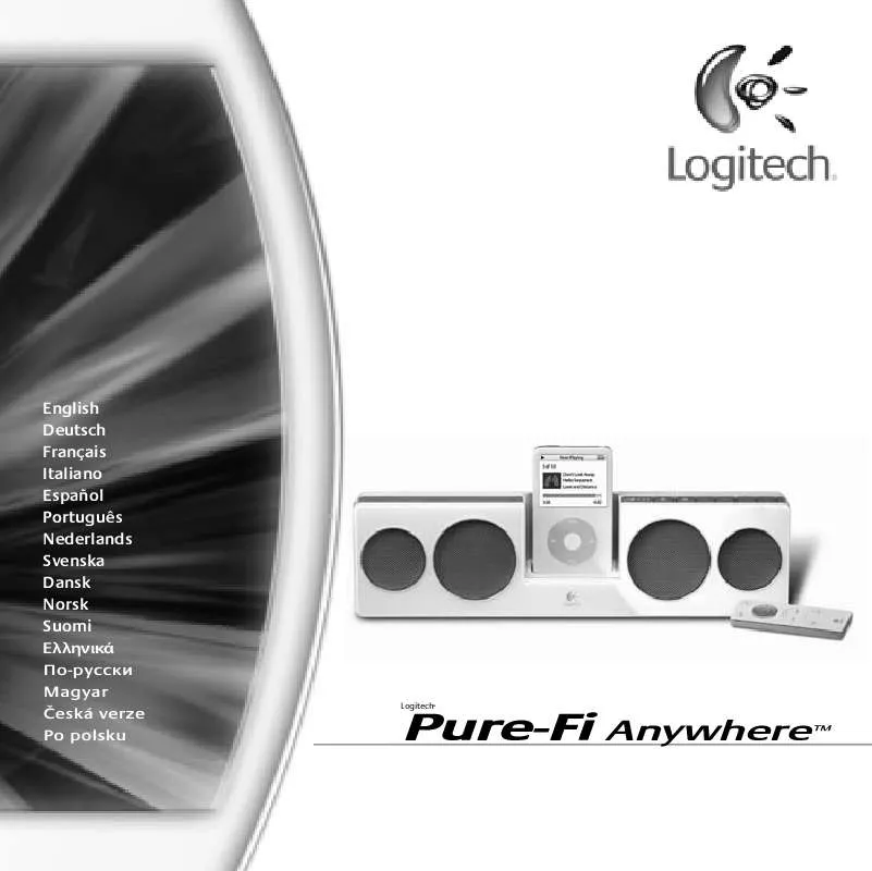 Mode d'emploi LOGITECH PURE-FI ANYWHERE