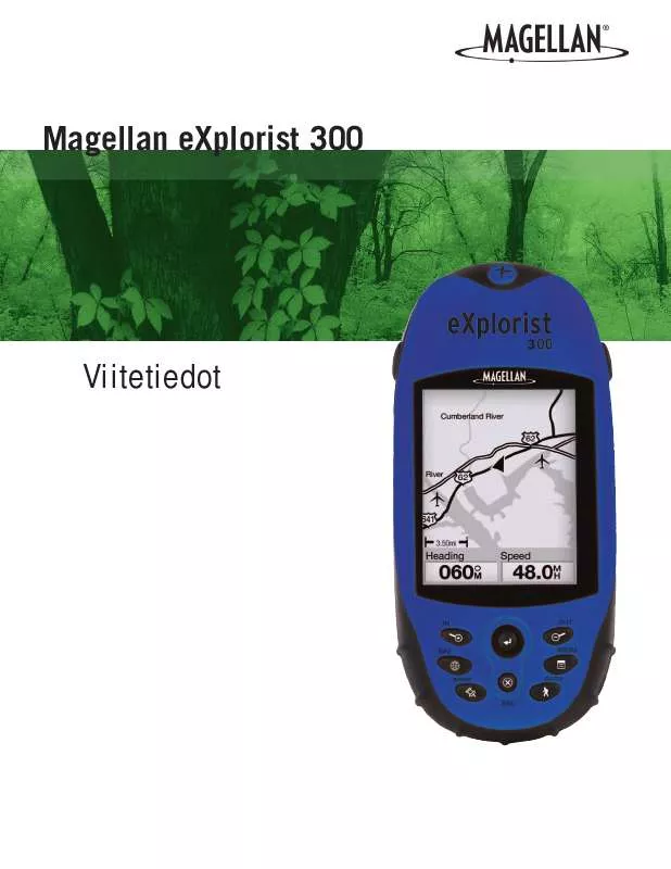 Mode d'emploi MAGELLAN EXPLORIST 300