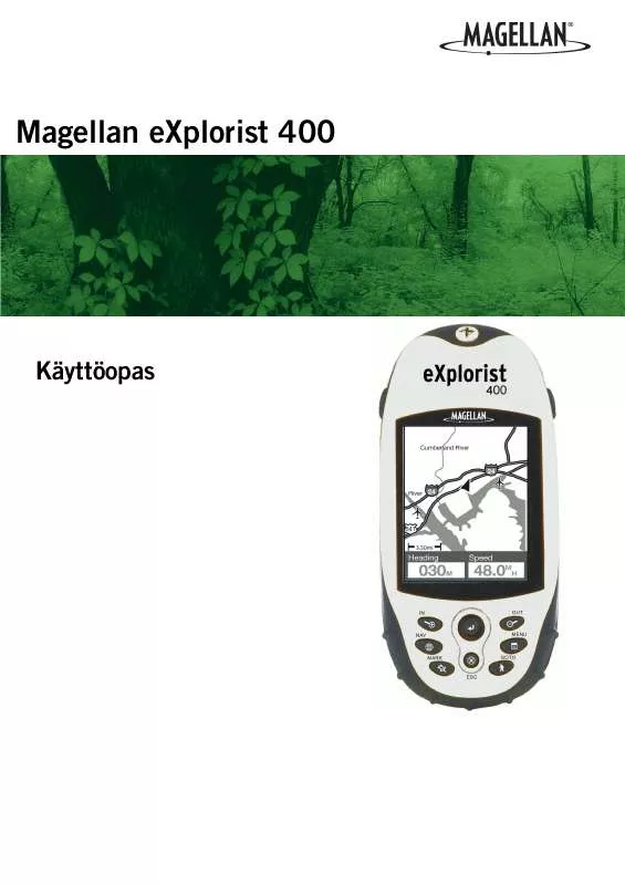 Mode d'emploi MAGELLAN EXPLORIST 400