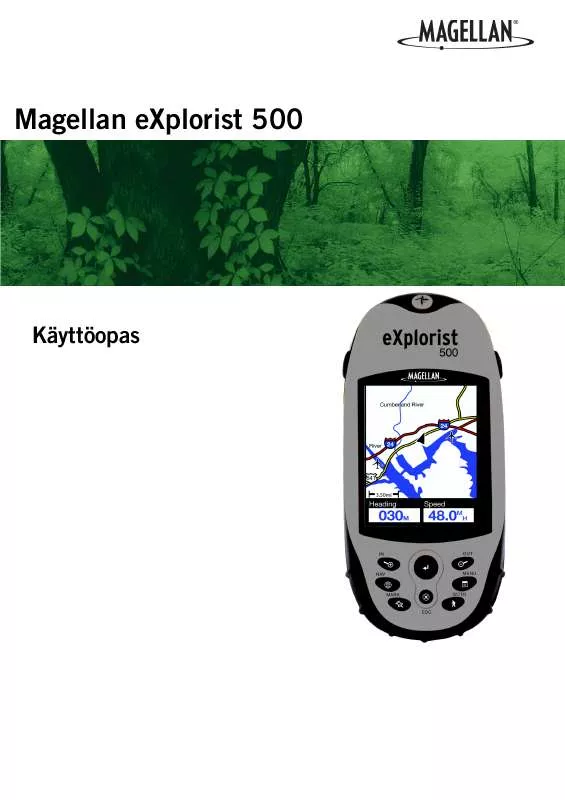 Mode d'emploi MAGELLAN EXPLORIST 500