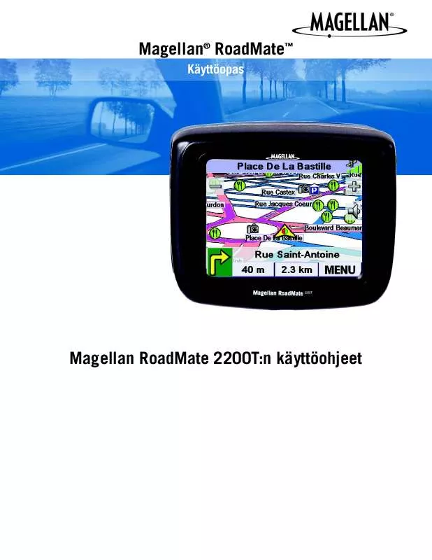 Mode d'emploi MAGELLAN ROADMATE 2200