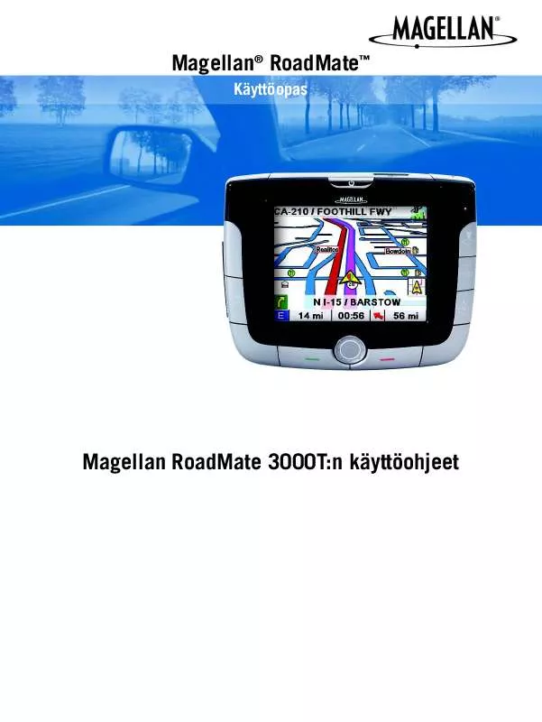 Mode d'emploi MAGELLAN ROADMATE 3000T