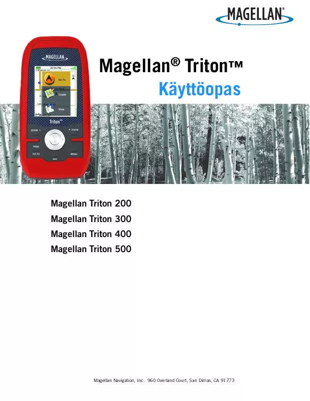 Mode d'emploi MAGELLAN TRITON 200