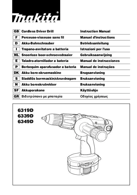 Mode d'emploi MAKITA 6349D