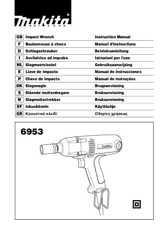 Mode d'emploi MAKITA 6953