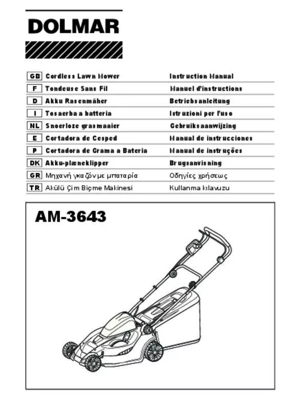 Mode d'emploi MAKITA AM3643