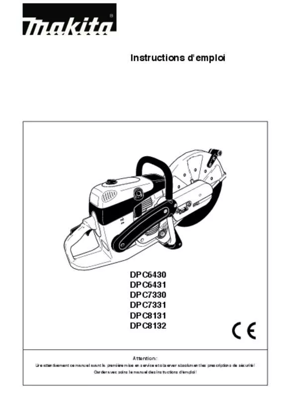 Mode d'emploi MAKITA DPC6431