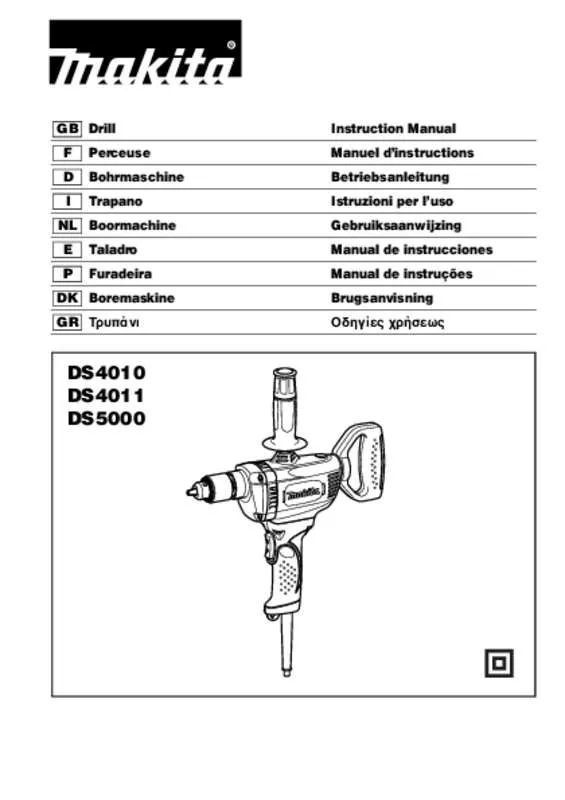 Mode d'emploi MAKITA DS4010