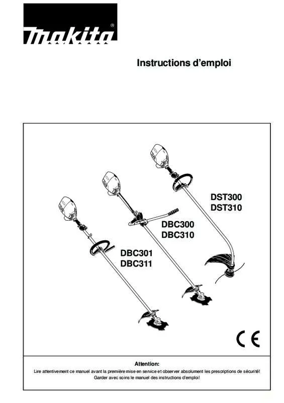 Mode d'emploi MAKITA DST310