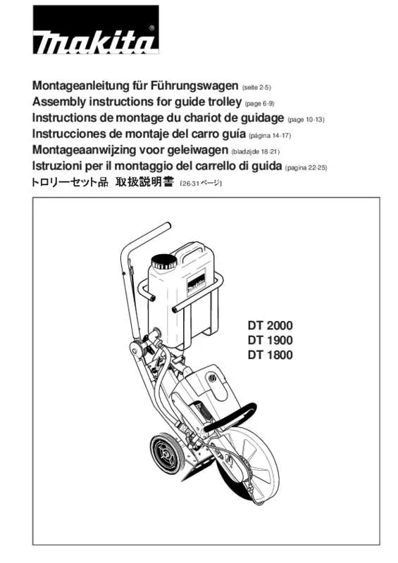 Mode d'emploi MAKITA DT1900