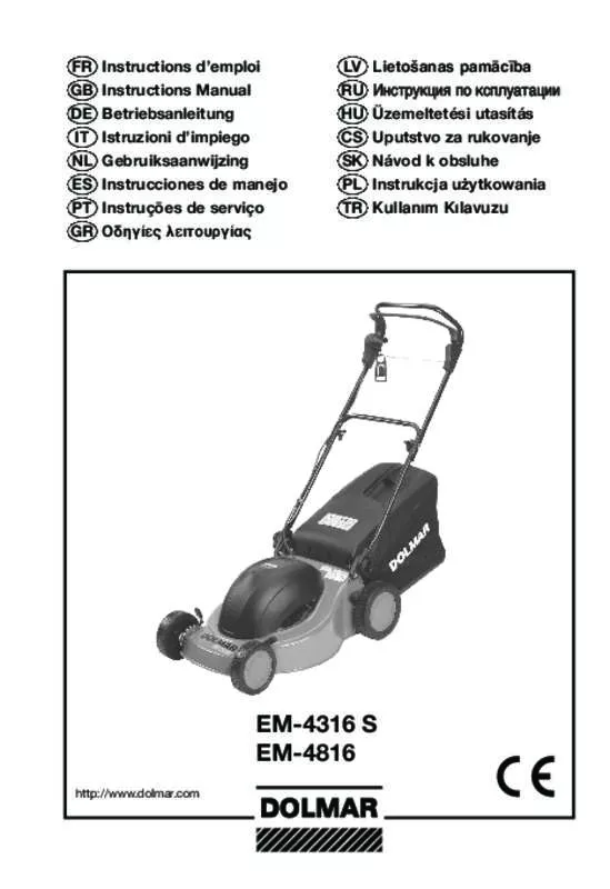 Mode d'emploi MAKITA EM4316S