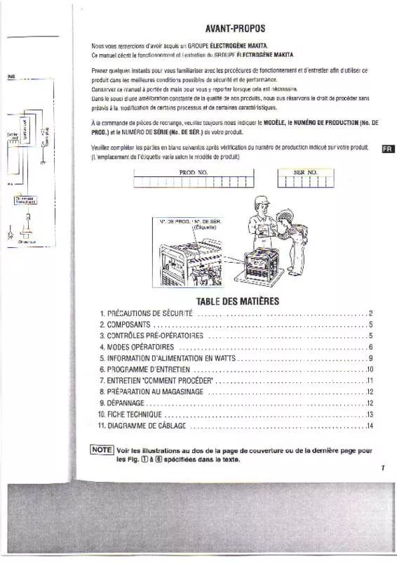 Mode d'emploi MAKITA G3200L